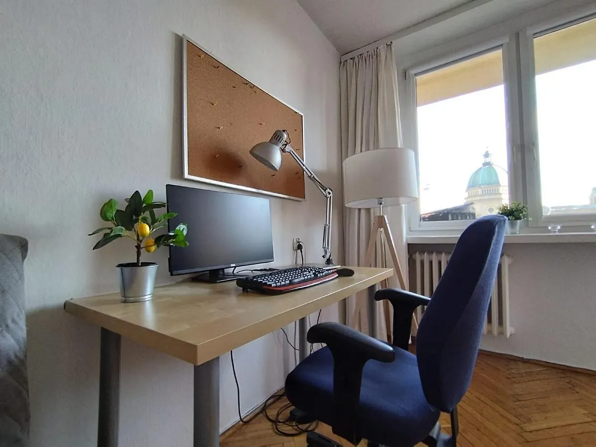 Super Central Flat With Balcony And View Of The Palace -50M From Marriott Hotel ワルシャワ