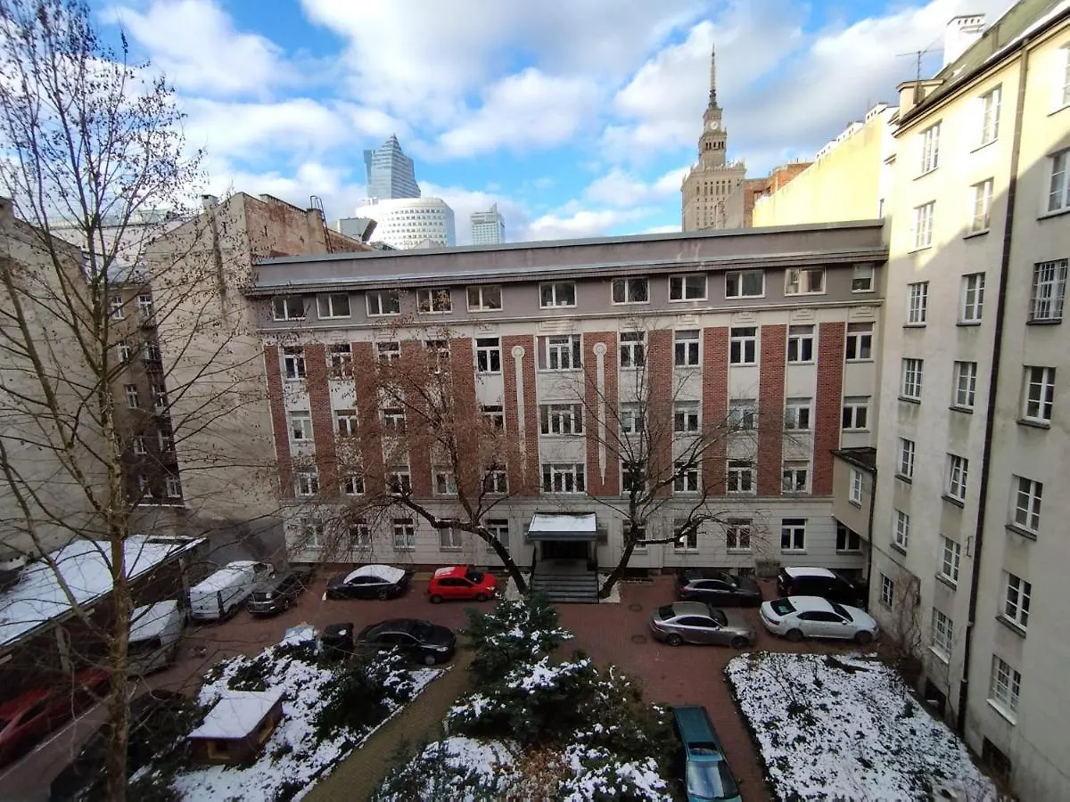 アパート Super Central Flat With Balcony And View Of The Palace -50M From Marriott Hotel ワルシャワ