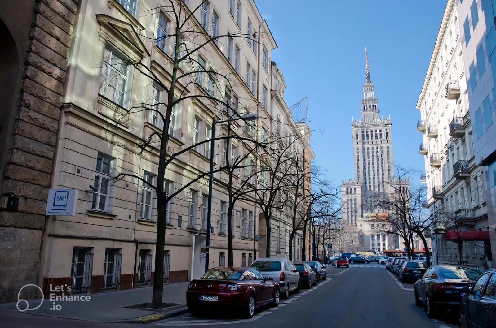 Super Central Flat With Balcony And View Of The Palace -50M From Marriott Hotel ワルシャワ ポーランド