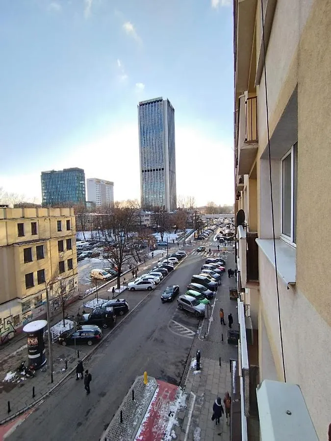 شقة وارسو Super Central Flat With Balcony And View Of The Palace -50M From Marriott Hotel
